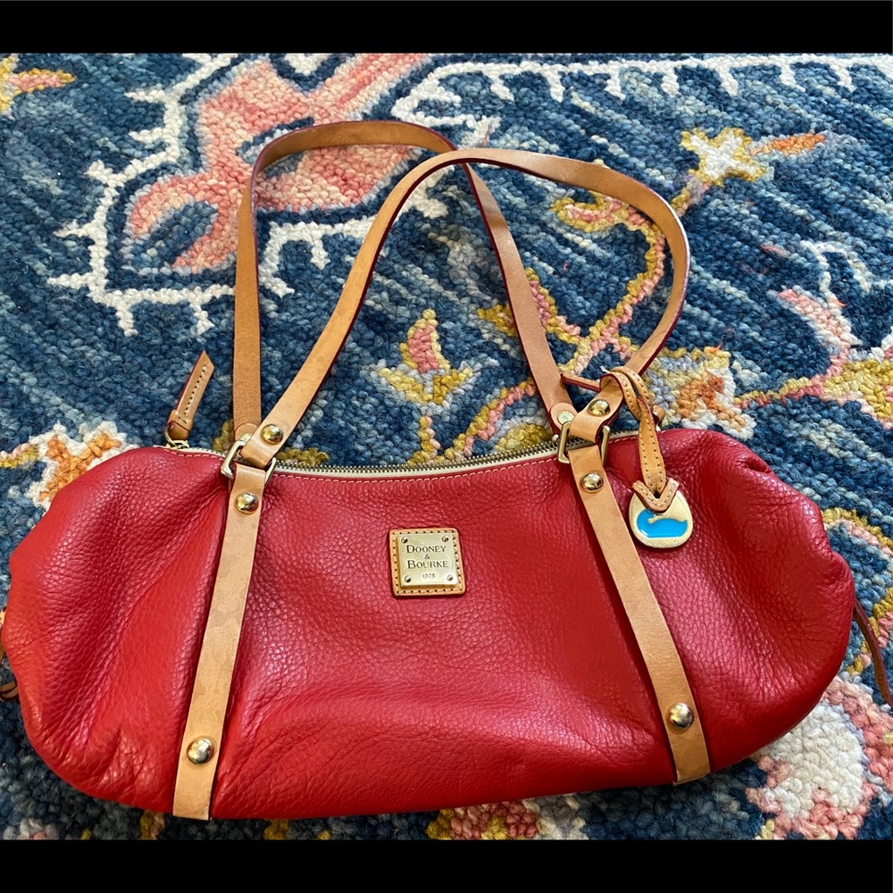 Dooney & Bourke Emma Roberts Pebble Red